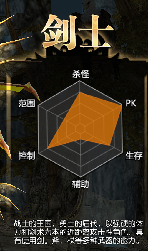 剑士六围图
